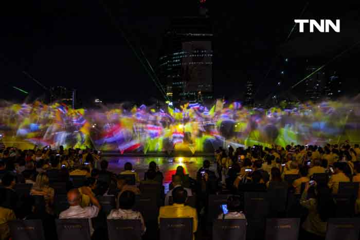 ม่านน้ำเฉลิมพระเกียรติ แสง สี เสียง และจินตลีลา ชุด “ลำนำแห่งนที สดุดีจอมราชัน” ม่านน้ำเฉลิมพระเกียรติ แสง สี เสียง และจินตลีลา ชุด “ลำนำแห่งนที สดุดีจอมราชัน”
