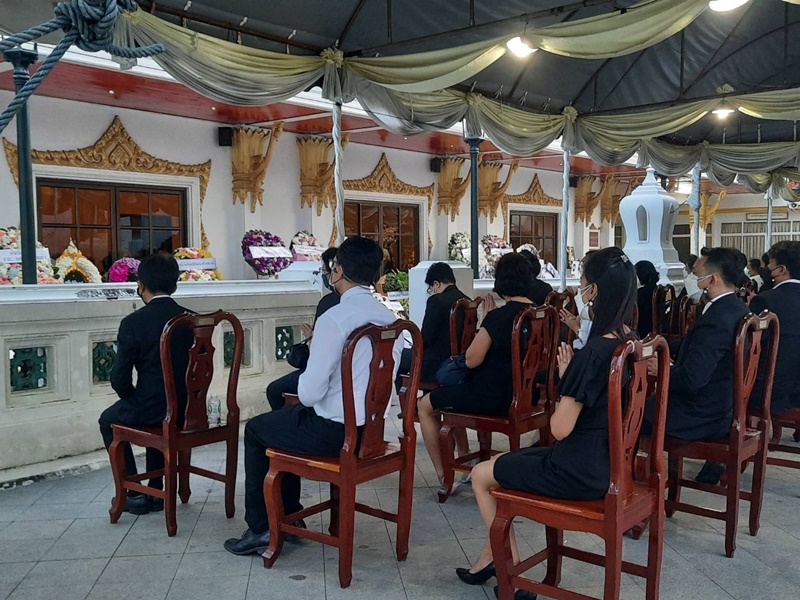 บรรยากาศพิธีพระราชทานน้ำหลวงอาบศพ คุณหญิงวิมล ศิริไพบูลย์ บรรยากาศพิธีพระราชทานน้ำหลวงอาบศพ คุณหญิงวิมล ศิริไพบูลย์