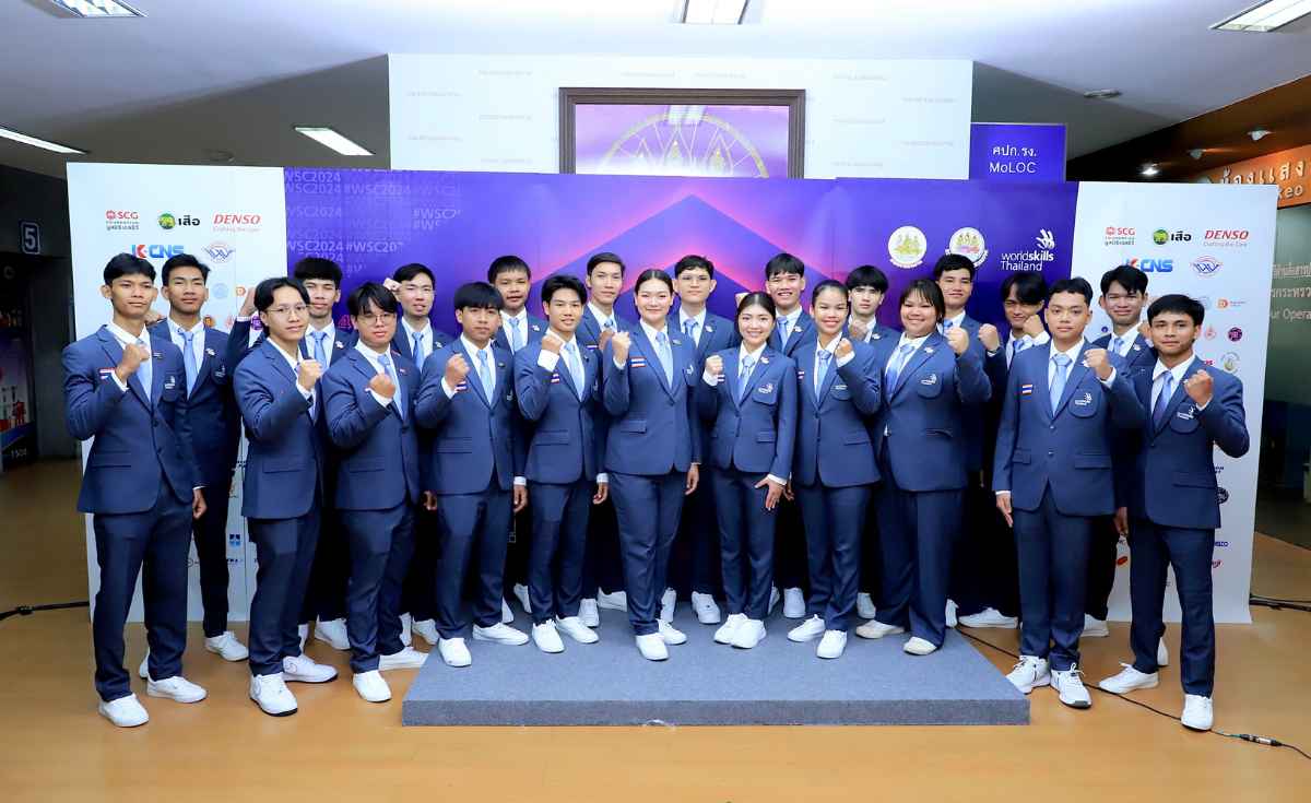 ไทย ส่งตัวแทนเยาวชน ประชันทักษะฝีมือระดับโลก เตรียมโบกธงชาติไทยบนเวทีนานาชาติ ไทย ส่งตัวแทนเยาวชน ประชันทักษะฝีมือระดับโลก เตรียมโบกธงชาติไทยบนเวทีนานาชาติ