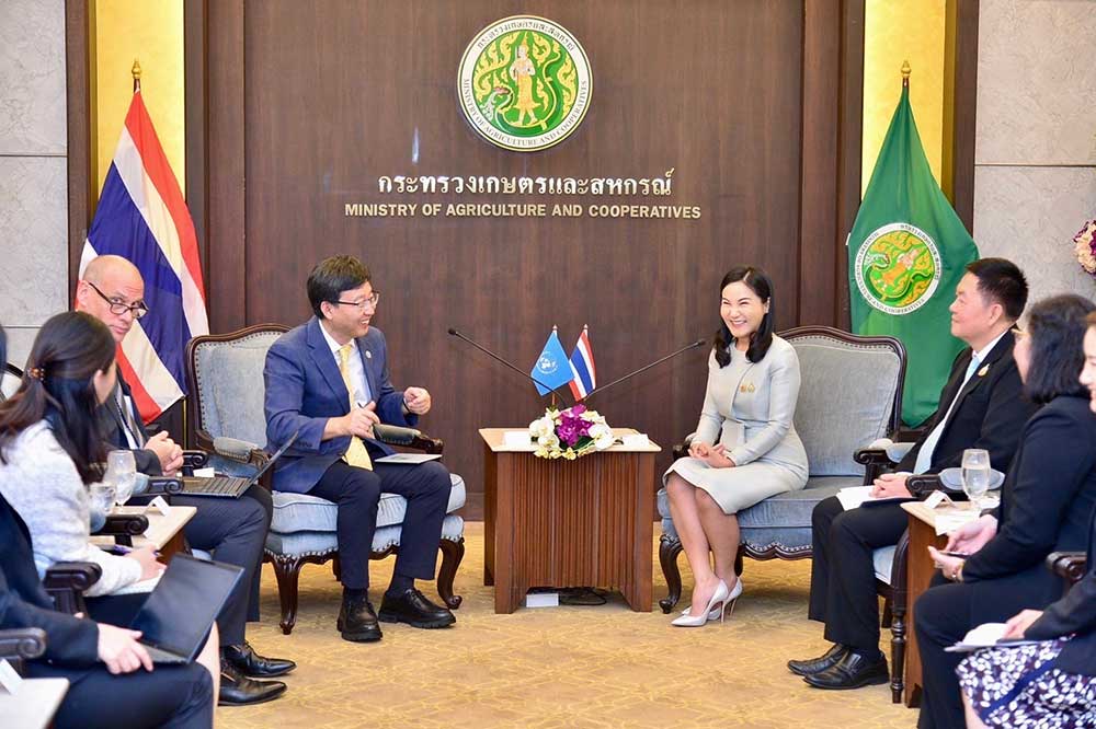 FAO ขอบคุณรัฐบาลไทย สนับสนุนการดำเนินงานมาอย่างต่อเนื่อง FAO ขอบคุณรัฐบาลไทย สนับสนุนการดำเนินงานมาอย่างต่อเนื่อง