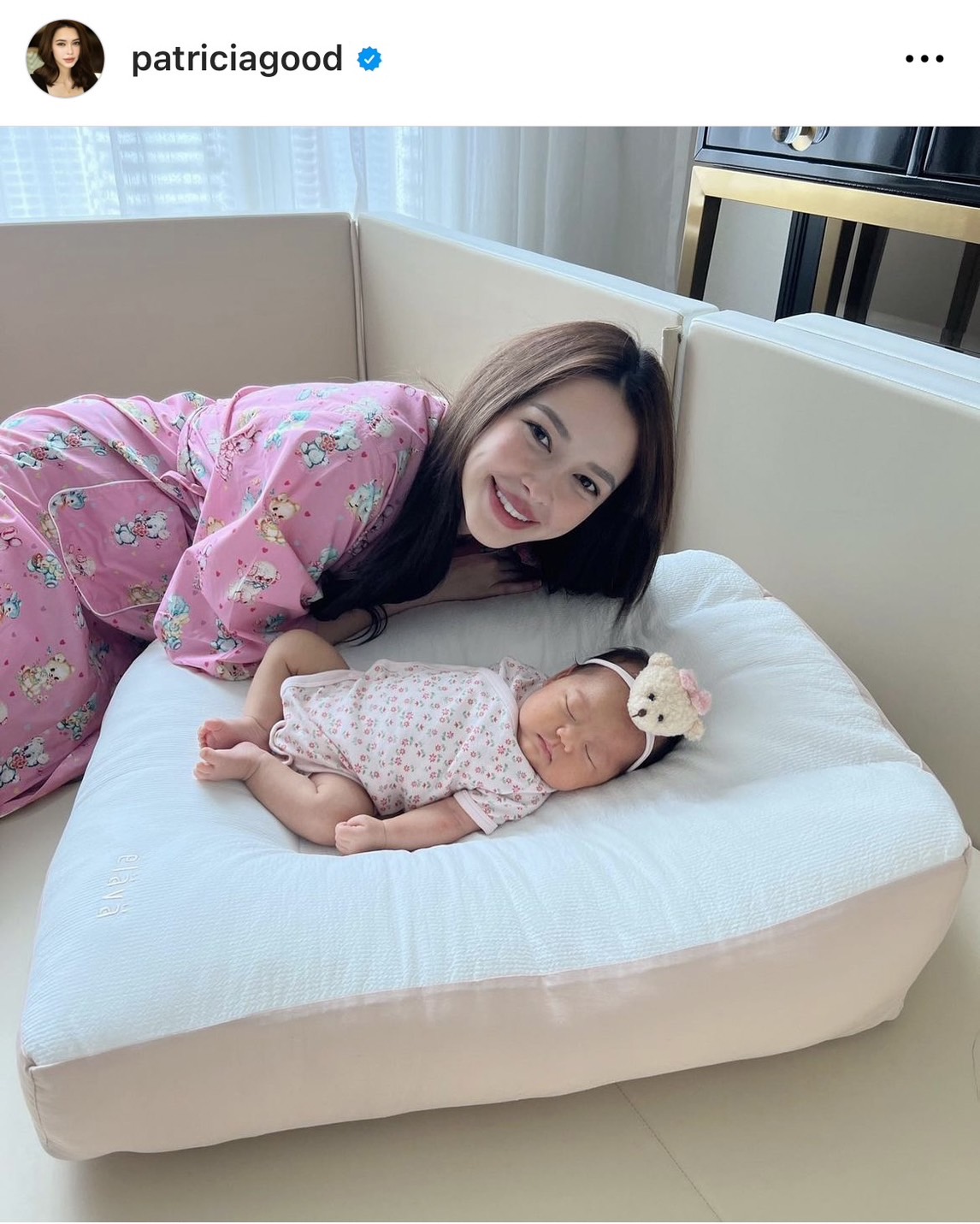 แพทริเซีย อวดภาพ น้องเอลิเซีย อายุครบ2เดือนแล้ว