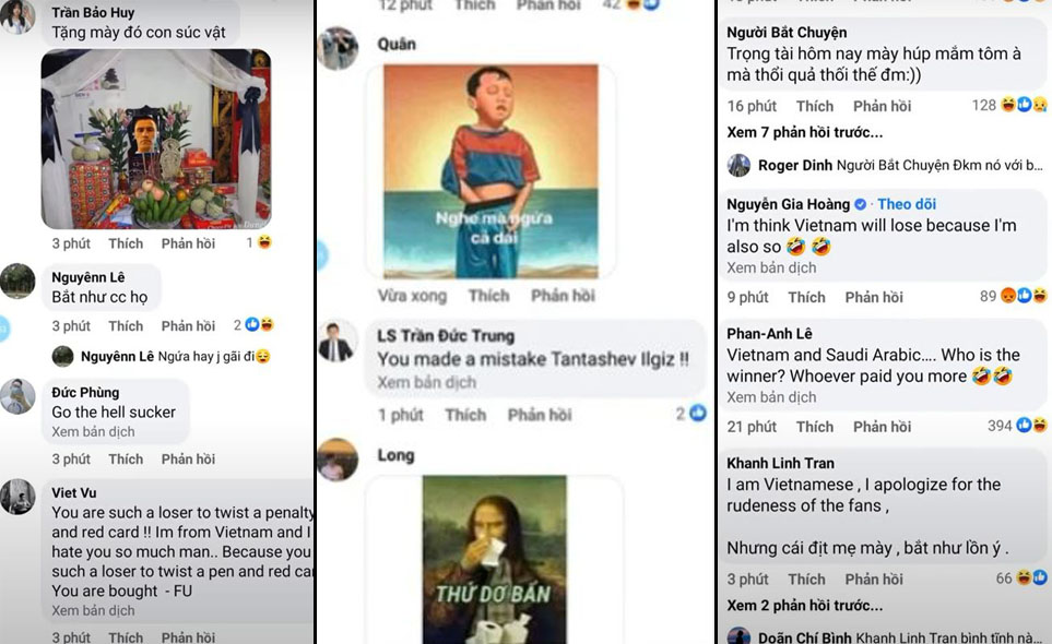 1แดง2จุดโทษ! แฟนเวียดนามไม่ยอมหลังแพ้ซาอุฯถามกรรมการ โกงเราทำไม? 1แดง2จุดโทษ! แฟนเวียดนามไม่ยอมหลังแพ้ซาอุฯถามกรรมการ โกงเราทำไม?