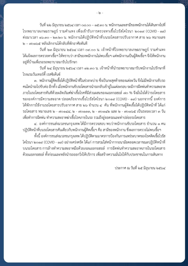 เช็กไทม์ไลน์ด่วน! ขสมก.พบพนักงานติดโควิดเพิ่ม 3 ราย เช็กไทม์ไลน์ด่วน! ขสมก.พบพนักงานติดโควิดเพิ่ม 3 ราย
