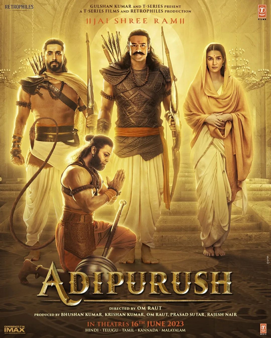 “Adipurush” หนังตำนานพระรามบุกกรุงลงกาสุดอลังการ!