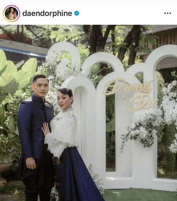 ดา เอ็นโดรฟิน ฉลองแต่งงาน เดนนิส ไทยคูน ครบรอบ2ปี ขอบคุณความสุขในทุกวัน ดา เอ็นโดรฟิน ฉลองแต่งงาน เดนนิส ไทยคูน ครบรอบ2ปี ขอบคุณความสุขในทุกวัน