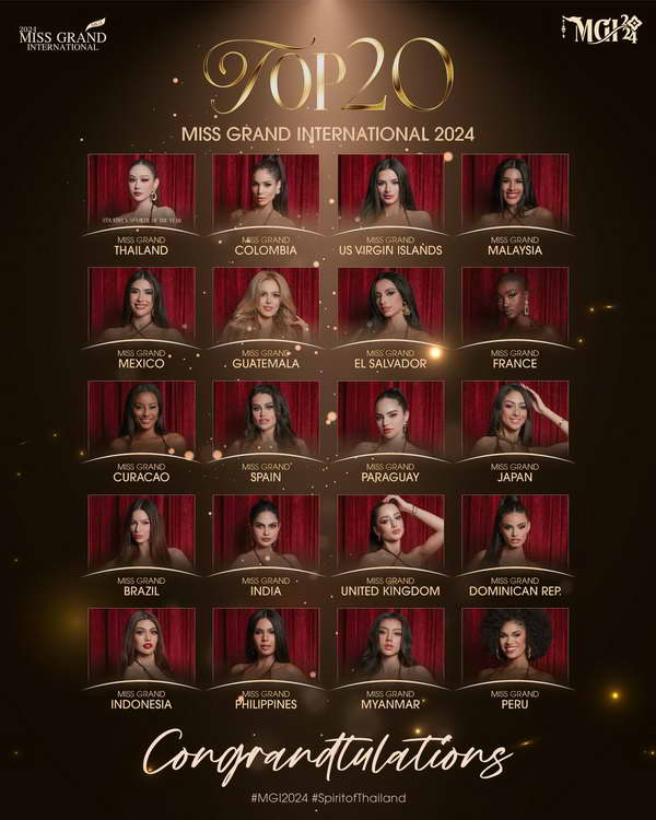 มิสแกรนด์ อินเดีย คว้ามงฯ Miss Grand International 2024 หลิน มาลิน ทะลุรอบ 20 คน มิสแกรนด์ อินเดีย คว้ามงฯ Miss Grand International 2024 หลิน มาลิน ทะลุรอบ 20 คน