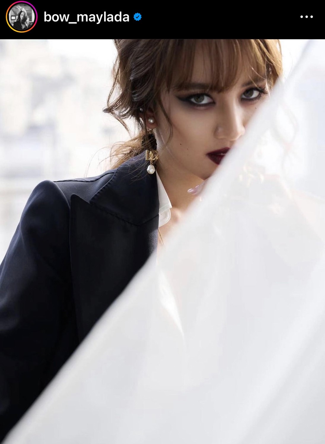 “โบว์ เมลดา” สวยแซ่บ ร่วมชมแฟชั่นโชว์ “D&G”           