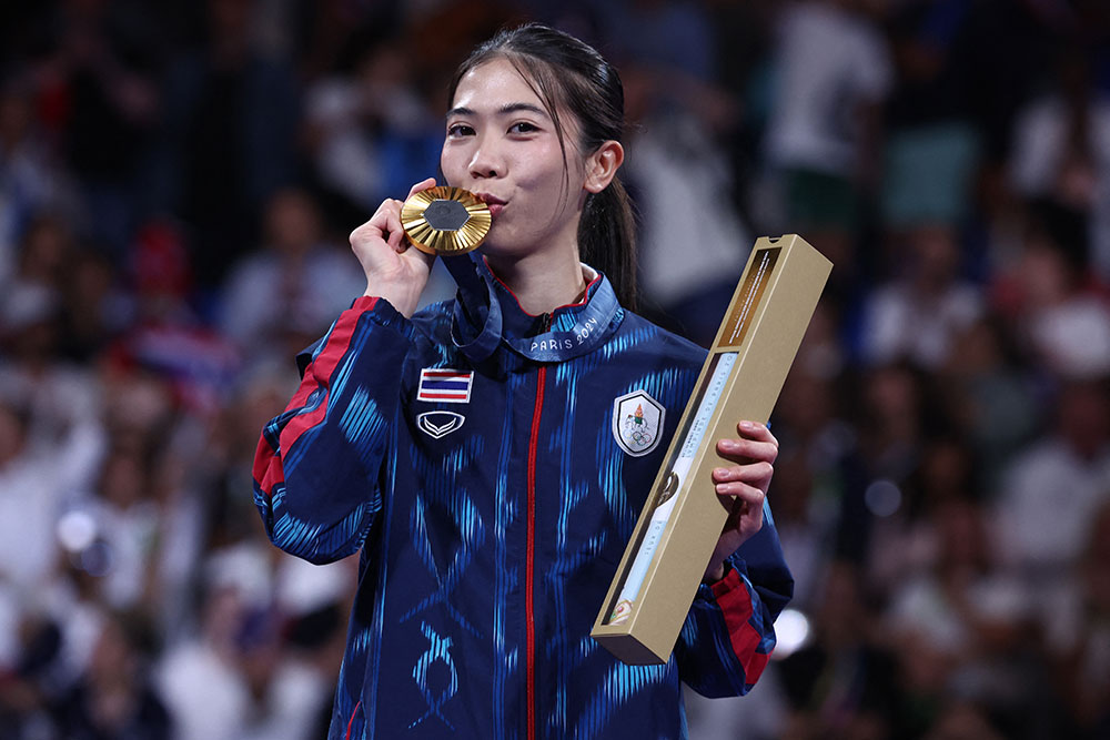 คนไทยร่วมแสดงความยินดี “เทนนิส พาณิภัค” คว้าเหรียญทองโอลิมปิก 2 สมัยซ้อน คนไทยร่วมแสดงความยินดี “เทนนิส พาณิภัค” คว้าเหรียญทองโอลิมปิก 2 สมัยซ้อน