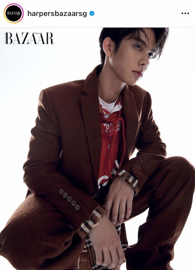 ปังข้ามประเทศ!! 'ไบร์ท วชิรวิชญ์’ ขึ้นปก Harper’s BAZAAR Singapore ปังข้ามประเทศ!! 'ไบร์ท วชิรวิชญ์’ ขึ้นปก Harper’s BAZAAR Singapore