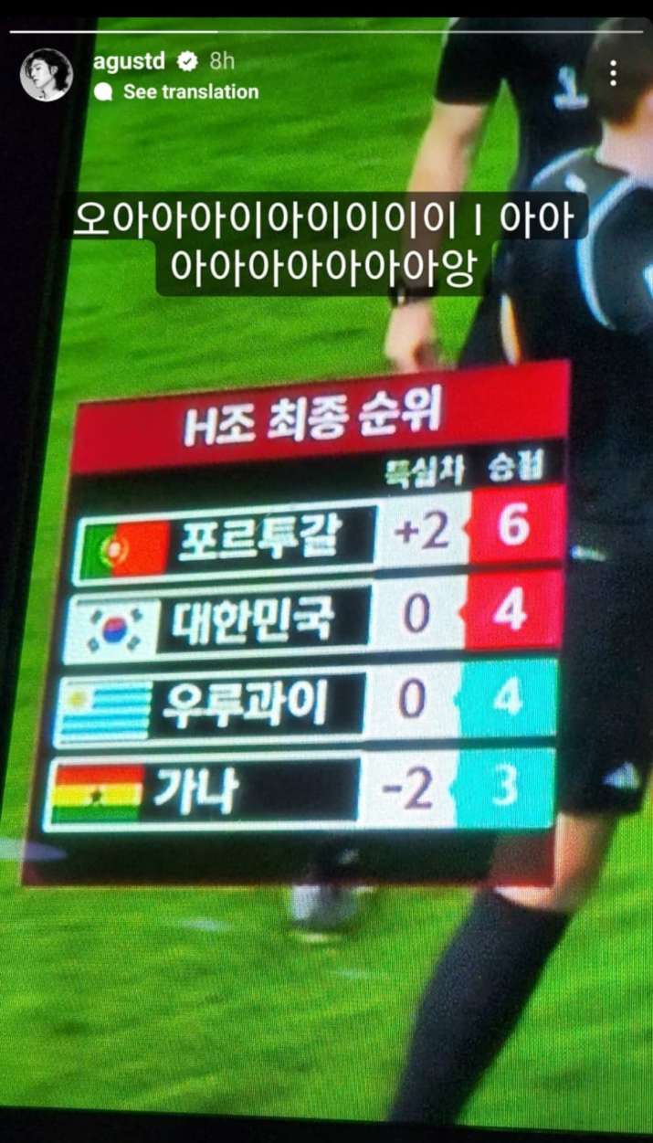 เหล่าคนดังร่วมฉลองชัยทีมฟุตบอลเกาหลีใต้ เข้ารอบ 16 ทีมสุดท้าย