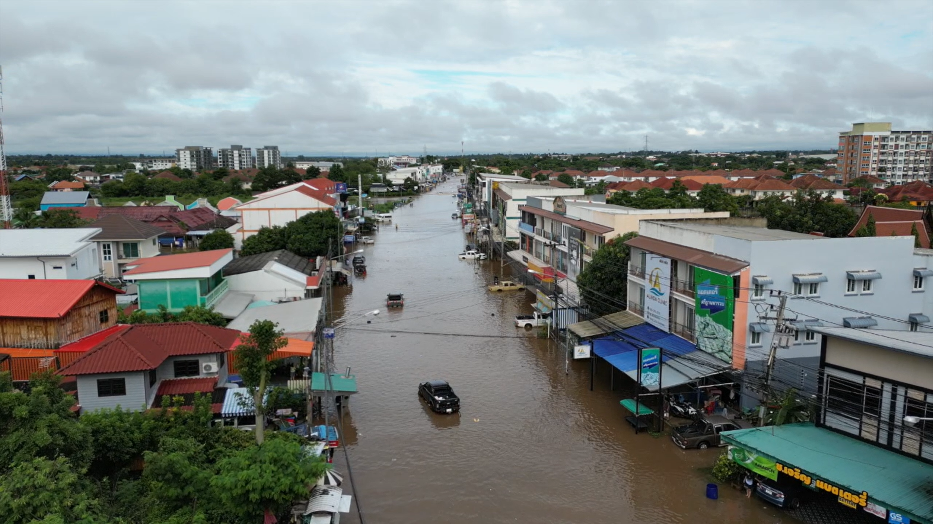 ขอนแก่น อ่วม! ฝนตกหนัก 180 มิลลิเมตร น้ำท่วมเมืองขอนแก่น ขอนแก่น อ่วม! ฝนตกหนัก 180 มิลลิเมตร น้ำท่วมเมืองขอนแก่น