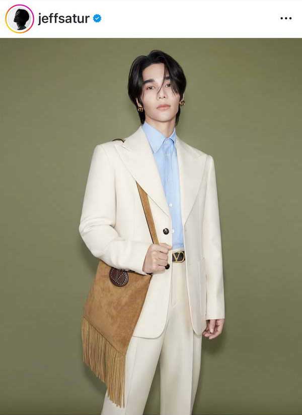 เจฟ ซาเตอร์ สุดปัง! ได้เป็นแบรนด์แอมบาสเดอร์ Valentino คนแรกในอาเซียน เจฟ ซาเตอร์ สุดปัง! ได้เป็นแบรนด์แอมบาสเดอร์ Valentino คนแรกในอาเซียน