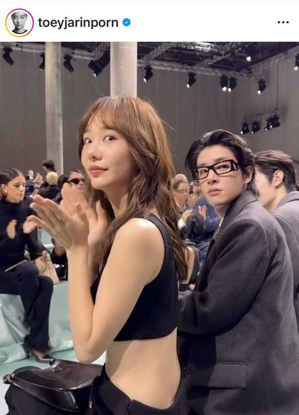 เต้ย จรินทร์พร บินนั่งนั่งฟรอนต์โรว์ชมแฟชั่นแบรนด์ดัง Milan Fashion Week เต้ย จรินทร์พร บินนั่งนั่งฟรอนต์โรว์ชมแฟชั่นแบรนด์ดัง Milan Fashion Week