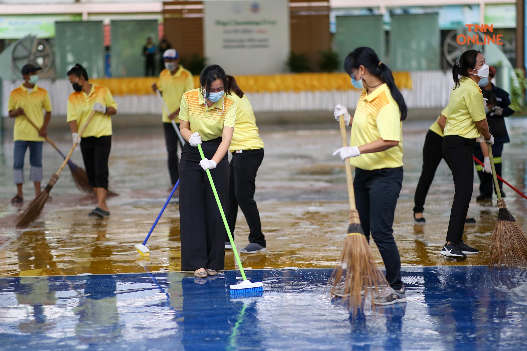 ประมวลภาพ Big Cleanning รร.สังกัด กทม. รับเปิดเทอม 15 พ.ย. นี้ 