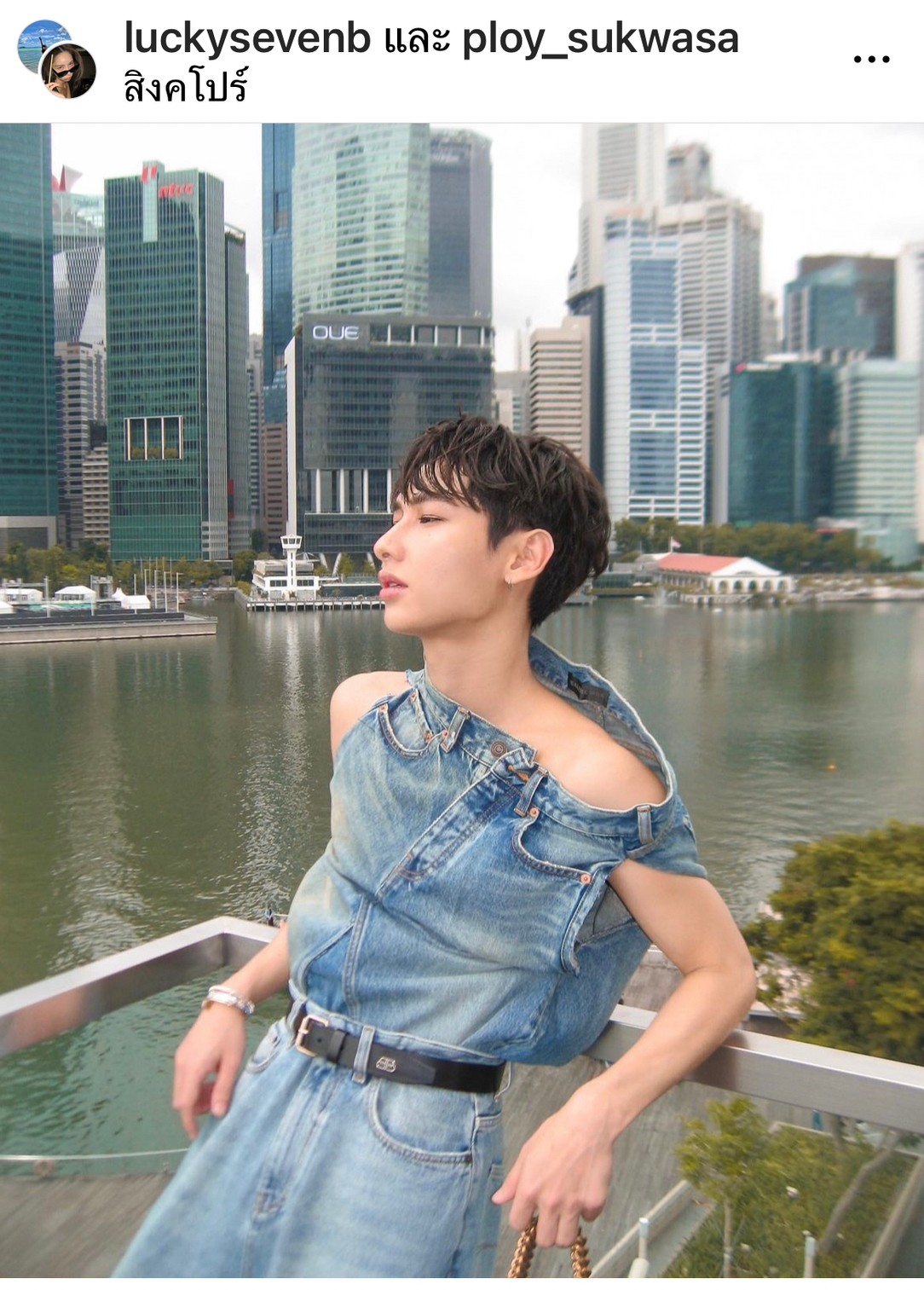 กัน อรรถพันธ์ กับแฟชั่นเสื้อยีนส์ไฟลุก! ทำแฟนๆ ฮือฮาหนักมาก กัน อรรถพันธ์ กับแฟชั่นเสื้อยีนส์ไฟลุก! ทำแฟนๆ ฮือฮาหนักมาก