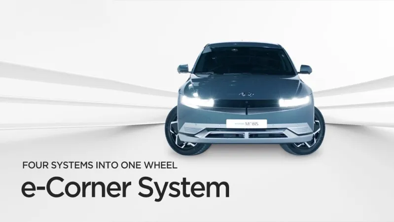 Hyundai เผยเทคโนโลยี e-Corner โชว์ขับรถแนวทแยงได้เหมือนปูเดิน Hyundai เผยเทคโนโลยี e-Corner โชว์ขับรถแนวทแยงได้เหมือนปูเดิน
