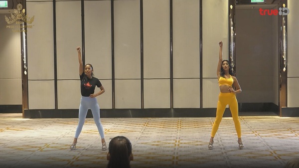 30 สาวงาม MUT2021 ซ้อมเต้นสุดแกร่งเตรียมโชว์บนเวที   (มีคลิป)