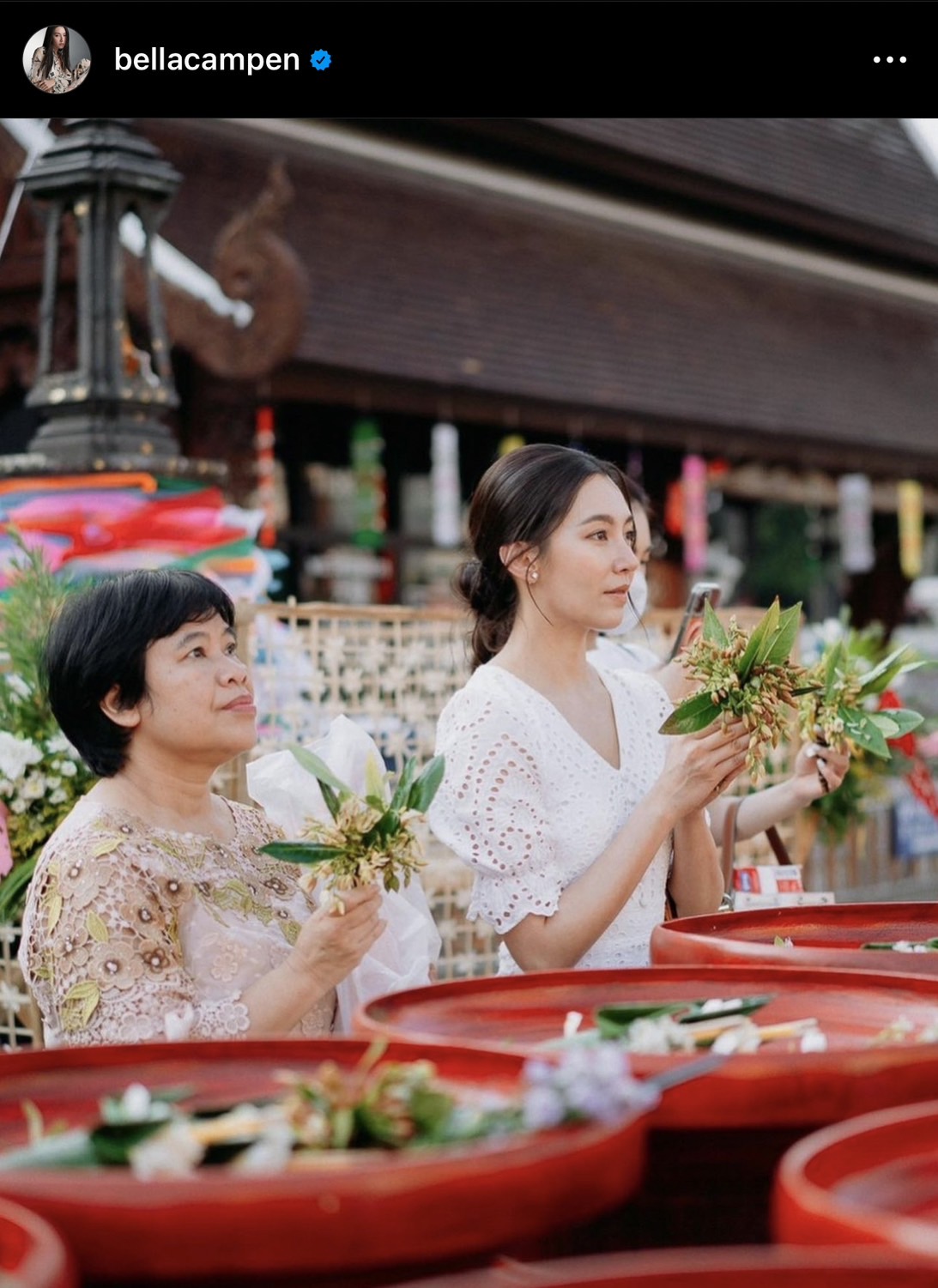 เบลล่า ราณี ร่วมเป็นเจ้าภาพเครื่องบวงสรวง งานประเพณีของจังหวัดเชียงใหม่ เบลล่า ราณี ร่วมเป็นเจ้าภาพเครื่องบวงสรวง งานประเพณีของจังหวัดเชียงใหม่