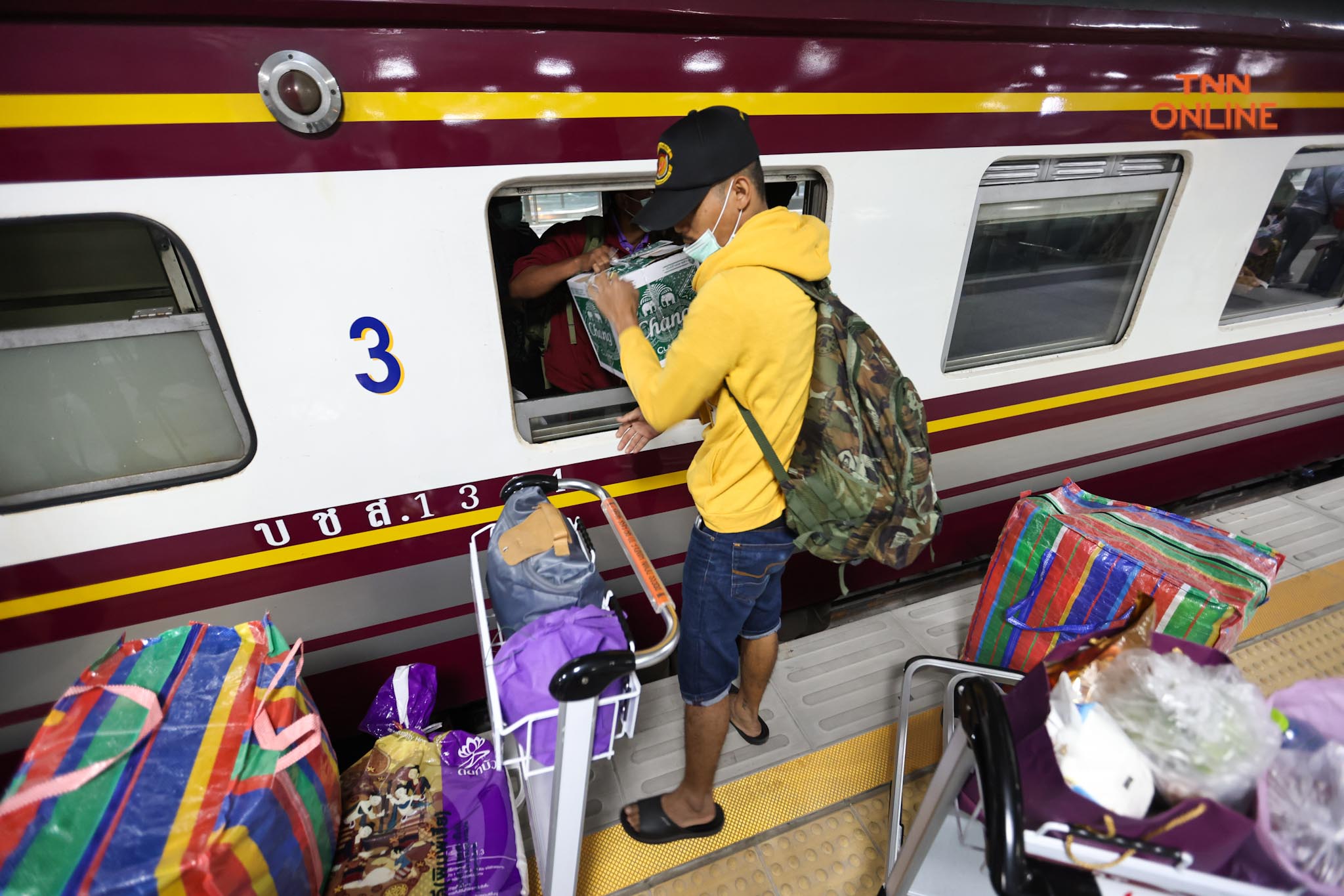 เปิดให้บริการวันแรก รถไฟทางไกลมายังสถานีกลางกรุงเทพอภิวัฒน์