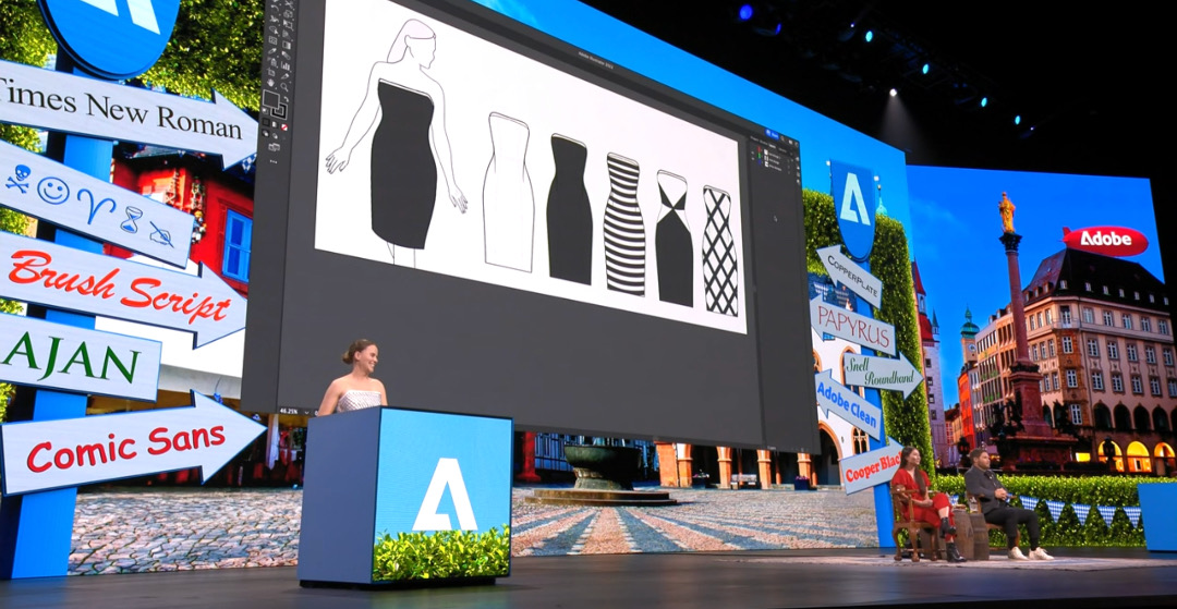Adobe เปิดตัวชุดเดรสดิจิทัลปรับลวดลายได้ใน “Project Primrose” Adobe เปิดตัวชุดเดรสดิจิทัลปรับลวดลายได้ใน “Project Primrose”