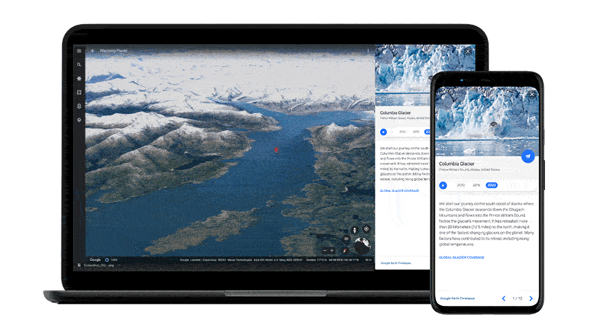 Google Earth เปิดตัวฟีเจอร์ Timelapse ดูภาพถ่ายดาวเทียมย้อนหลัง 37 ปี