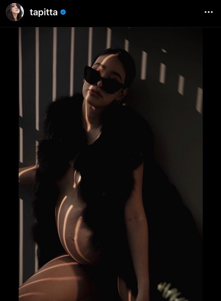 พิตต้า อุ้มท้อง  8 เดือน ถ่ายแบบคุณแม่สุดเซ็กซี่!!