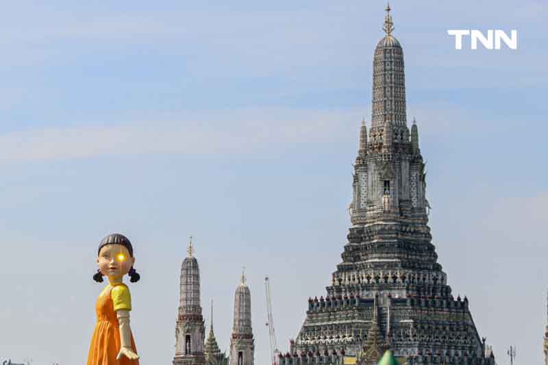 โกโกวายักษ์เหนือเจ้าพระยา เปิดตัวอลังการต้อนรับ ‘Squid Game ซีซัน 2’ โกโกวายักษ์เหนือเจ้าพระยา เปิดตัวอลังการต้อนรับ ‘Squid Game ซีซัน 2’