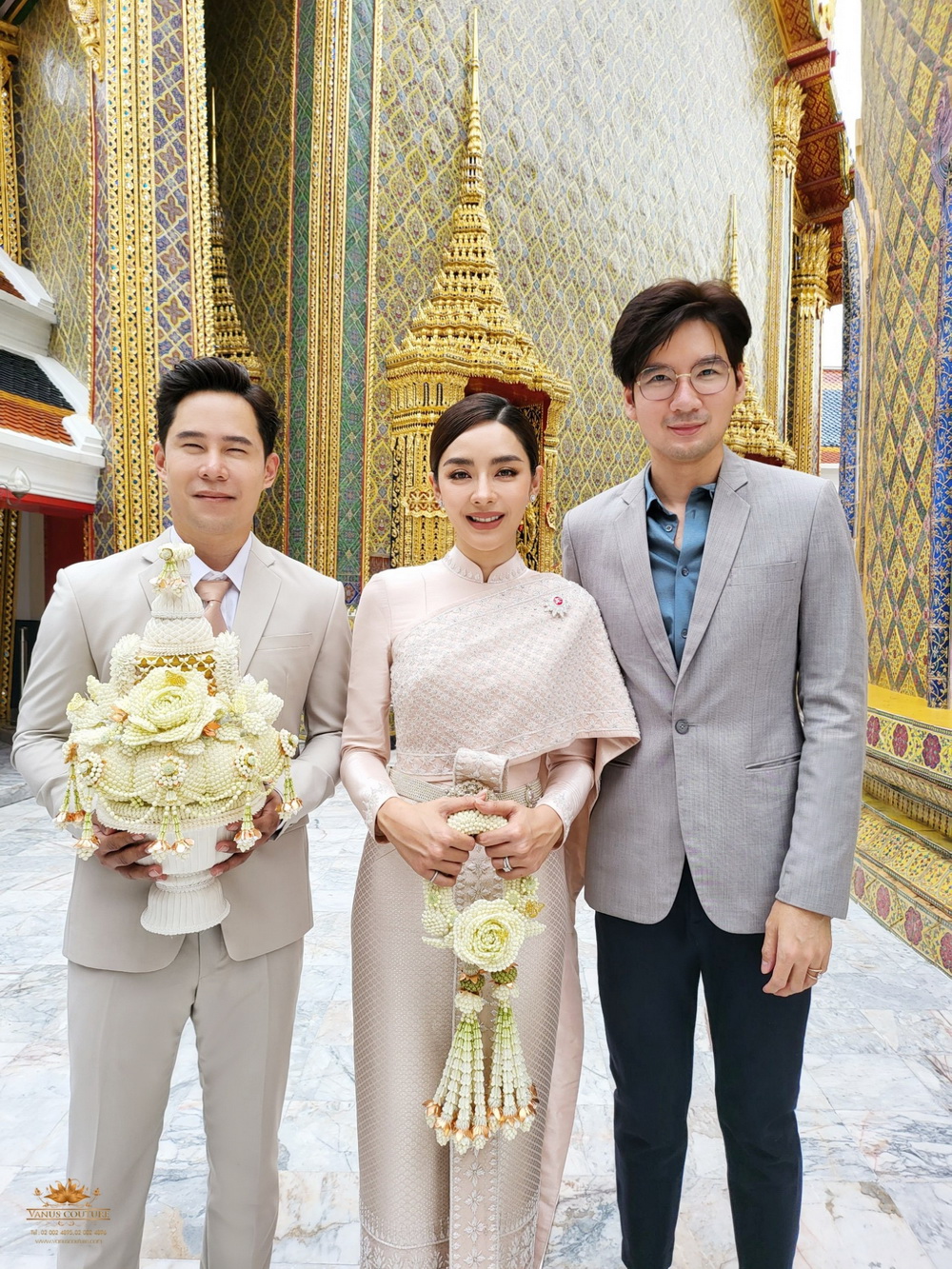 ปุยฝ้าย-ตาม เข้าเฝ้าสมเด็จพระสังฆราช รับประทานน้ำพระพุทธมนต์ ปุยฝ้าย-ตาม เข้าเฝ้าสมเด็จพระสังฆราช รับประทานน้ำพระพุทธมนต์