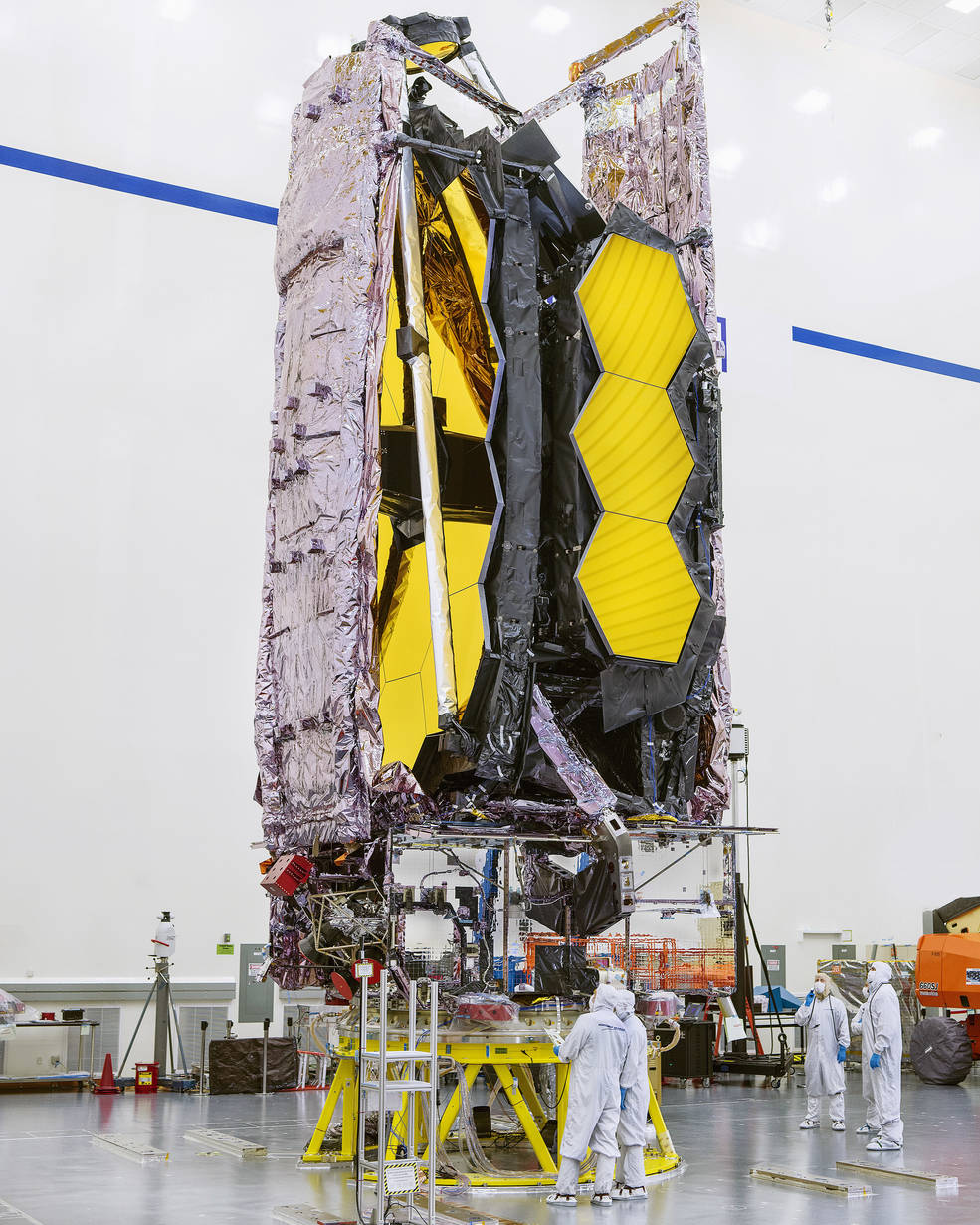 NASA เตรียมปล่อยกล้องโทรทรรศอวกาศ James Webb หลังสร้างมากว่า 25 ปี 
