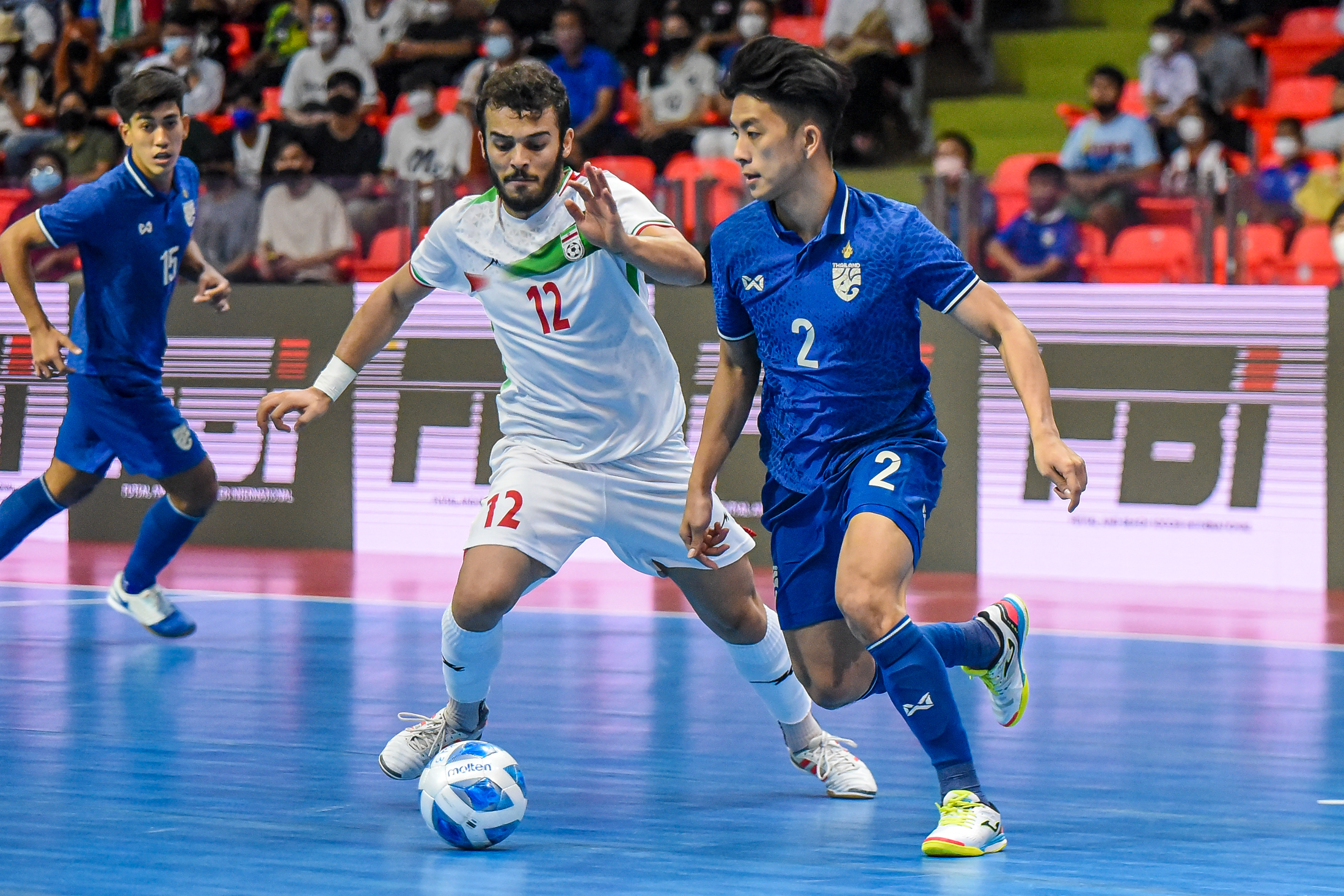 ผลฟุตซอล CONTINENTAL CHAMPIONSHIP THAILAND 2022 รอบรองชนะเลิศ อิหร่าน พบ ไทย ผลฟุตซอล CONTINENTAL CHAMPIONSHIP THAILAND 2022 รอบรองชนะเลิศ อิหร่าน พบ ไทย