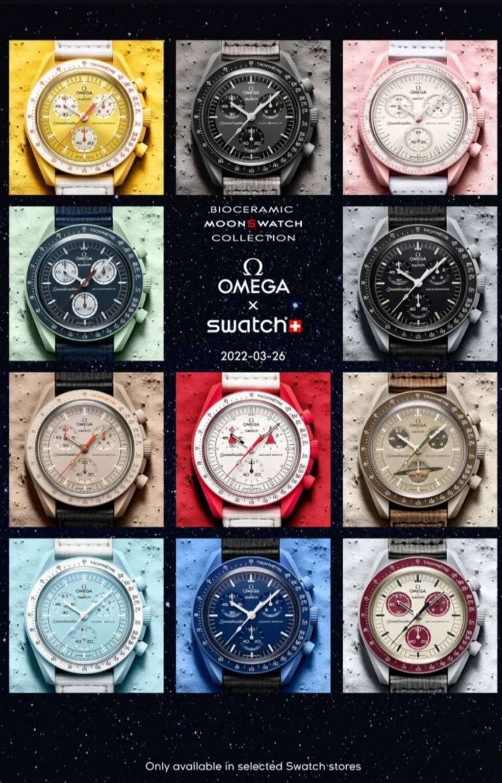 Swatch ประกาศยกเลิกขายนาฬิการุ่นพิเศษ Omega x Swatch