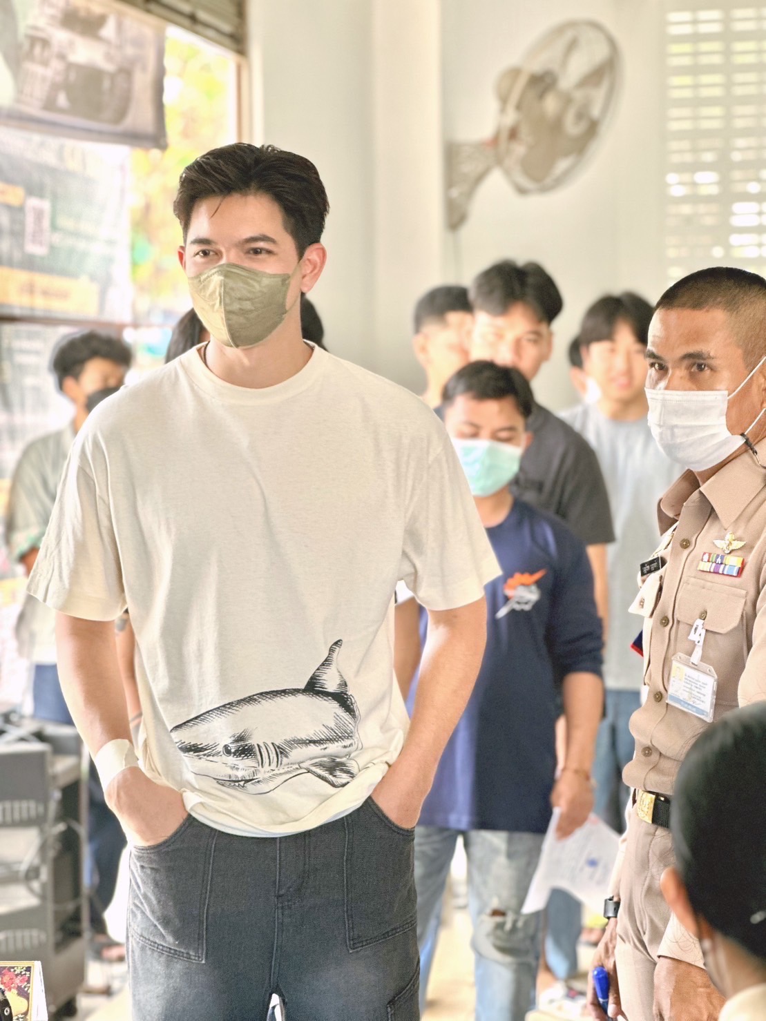 พร้อมลุยงานเต็มที่! เข้ม หัสวีร์ จับได้ใบดำ รอดเกณฑ์ทหาร พร้อมลุยงานเต็มที่! เข้ม หัสวีร์ จับได้ใบดำ รอดเกณฑ์ทหาร