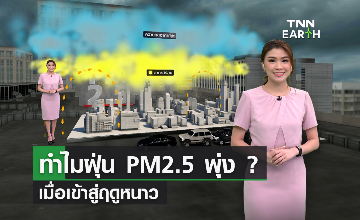 ทำไมฝุ่น PM 2.5 พุ่ง เมื่อเข้าสู่ฤดูหนาว?