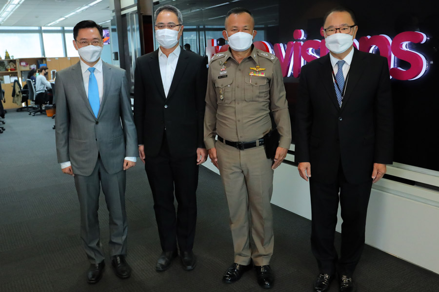 สตช.-ดีเอสไอ-ทรูวิชั่นส์ ร่วมประชุมปราบปรามการละเมิดลิขสิทธิ์บนสื่อออนไลน์