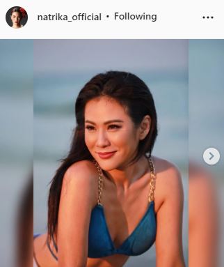 น้ำผึ้ง ณัฐริกา อวดหุ่นเป๊ะปัง ผิวสีแทนในชุดทูพีชริมทะเล