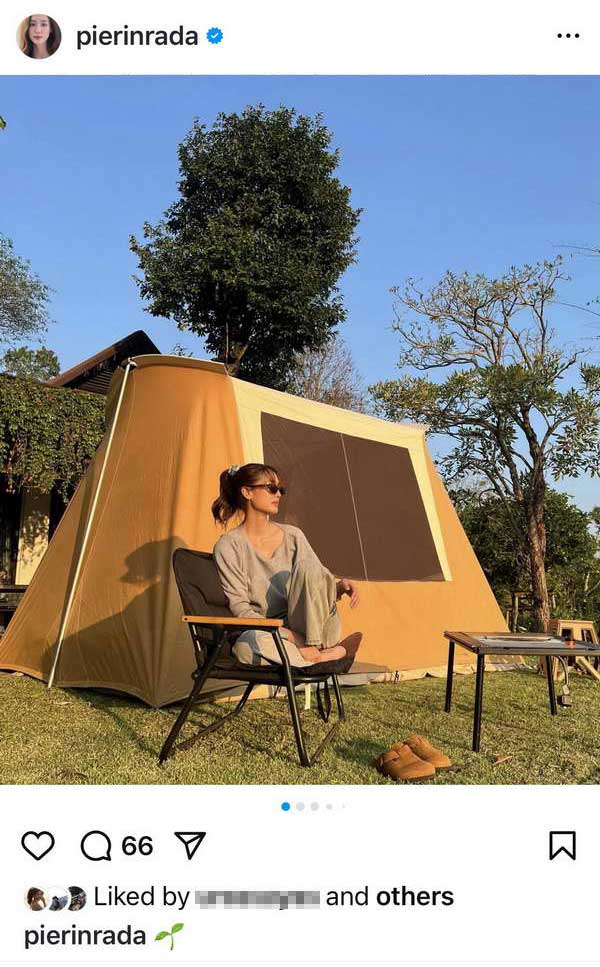 เจมส์ มาร์-พาย รินรดา อวดทริปตั้งแคมป์ปีใหม่ ไม่มีรูปคู่ แต่รู้ว่าหวานมาก เจมส์ มาร์-พาย รินรดา อวดทริปตั้งแคมป์ปีใหม่ ไม่มีรูปคู่ แต่รู้ว่าหวานมาก