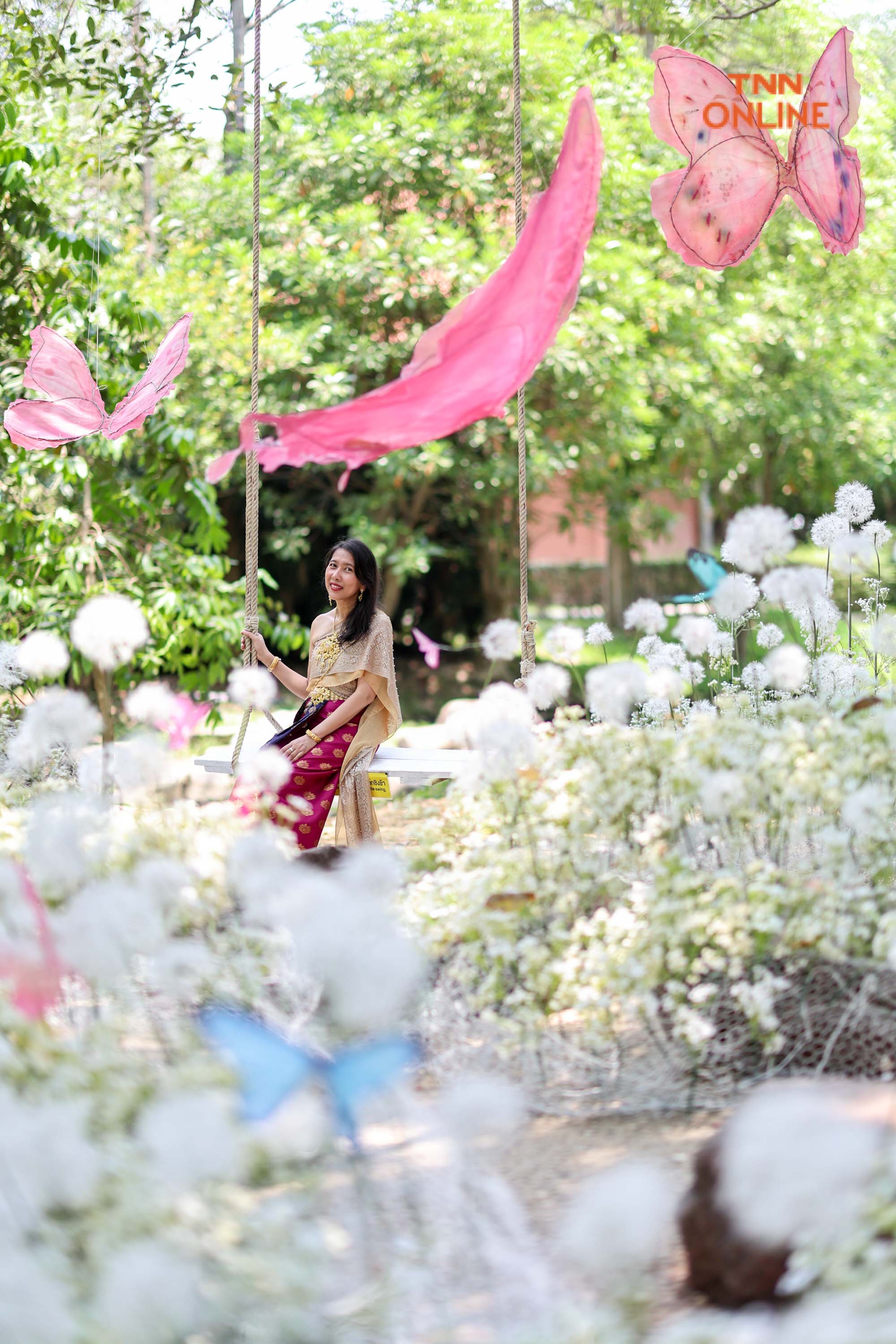 แชะ เที่ยว ชมดอกไม้นานาพันธ์ุ งานเทศกาลฤดูร้อน ณ สัทธา อุทยานไทย