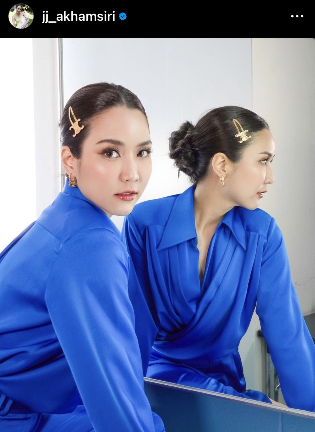 จั๊กจั่น อคัมสิริย์ สวยสง่างามในโฉม นางสงกรานต์ 2566 