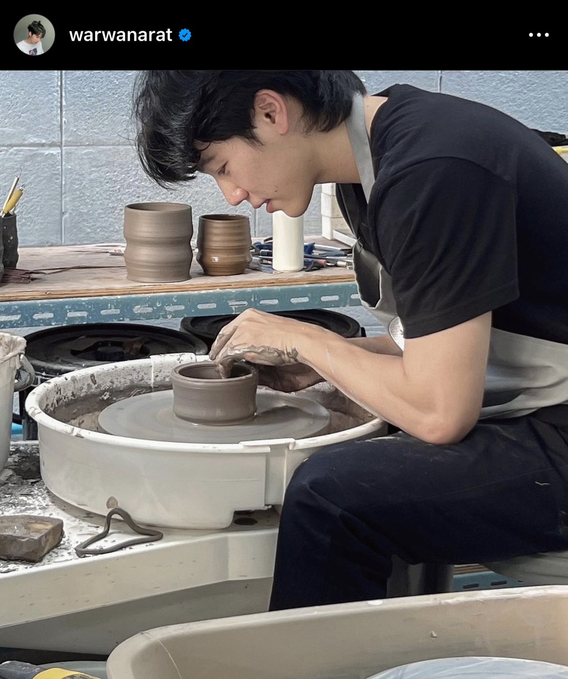 วอร์ วนรัตน์ หนุ่มติสท์ อินการปั่นเซรามิกจนต้องซื้อเครื่องไว้ที่บ้าน! วอร์ วนรัตน์ หนุ่มติสท์ อินการปั่นเซรามิกจนต้องซื้อเครื่องไว้ที่บ้าน!