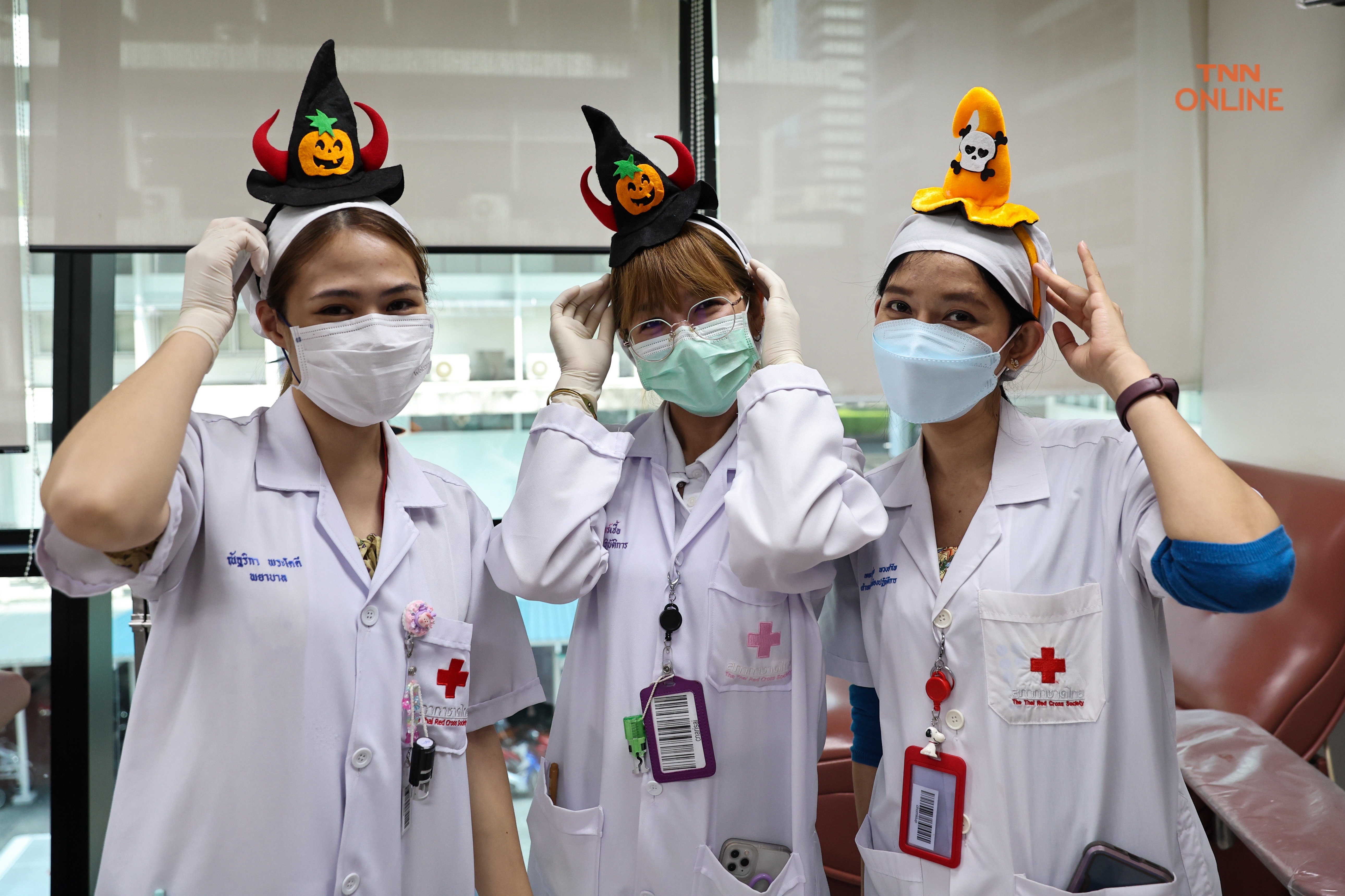 ฮาโลวีน “กาชาด” ชวนคนสุขภาพดี หนีผีมาให้เลือด ฮาโลวีน “กาชาด” ชวนคนสุขภาพดี หนีผีมาให้เลือด
