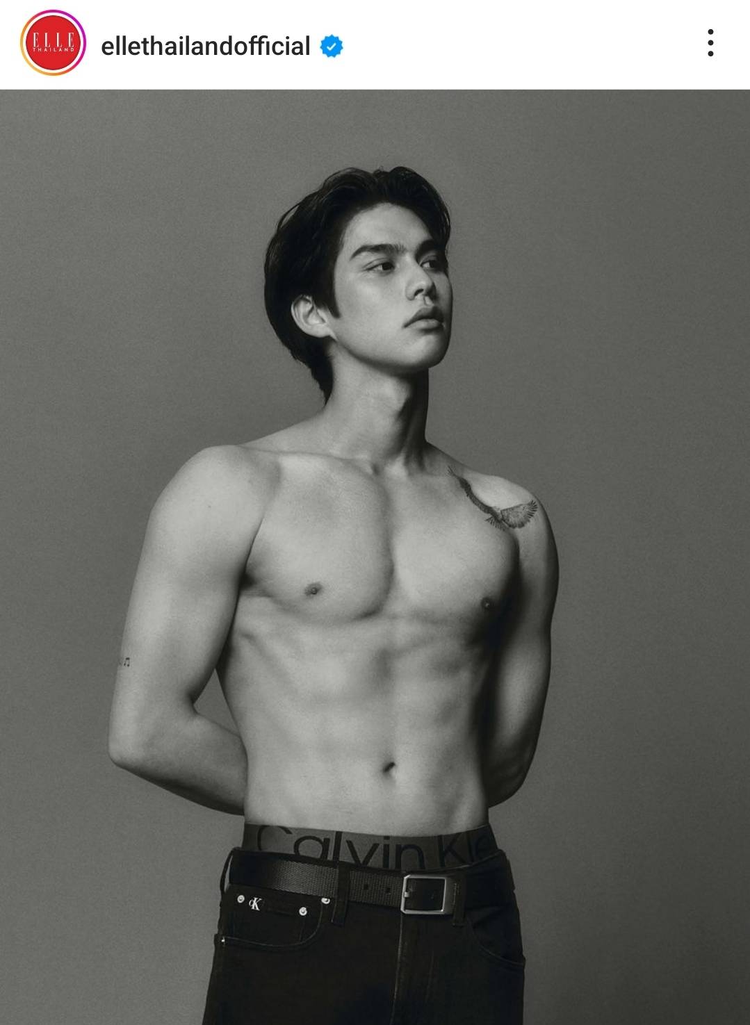 ร้อนแรงเกินต้าน ไบร์ท วชิรวิชญ์ ปรากฎตัวในแคมเปญอันเดอร์แวร์ แบรนด์ Calvin Klein 