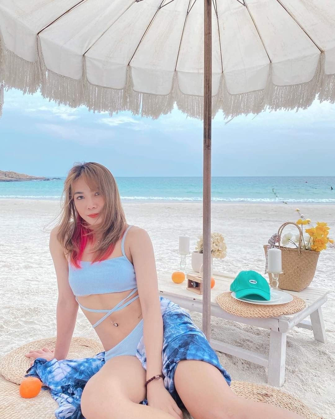 (ภาพชุด)'แก้วกัลยา' สลัดคราบนักกีฬาสวมชุดว่ายน้ำพักผ่อนชายทะเลหลังปิดฤดูกาล (ภาพชุด)'แก้วกัลยา' สลัดคราบนักกีฬาสวมชุดว่ายน้ำพักผ่อนชายทะเลหลังปิดฤดูกาล