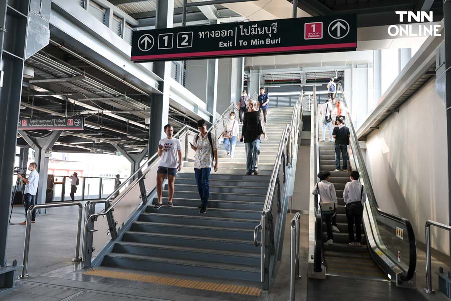 ปชช.ทดลองนั่งคึกคัก รถไฟฟ้ามหานครสายสีชมพู แคราย – มีนบุรี ปชช.ทดลองนั่งคึกคัก รถไฟฟ้ามหานครสายสีชมพู แคราย – มีนบุรี