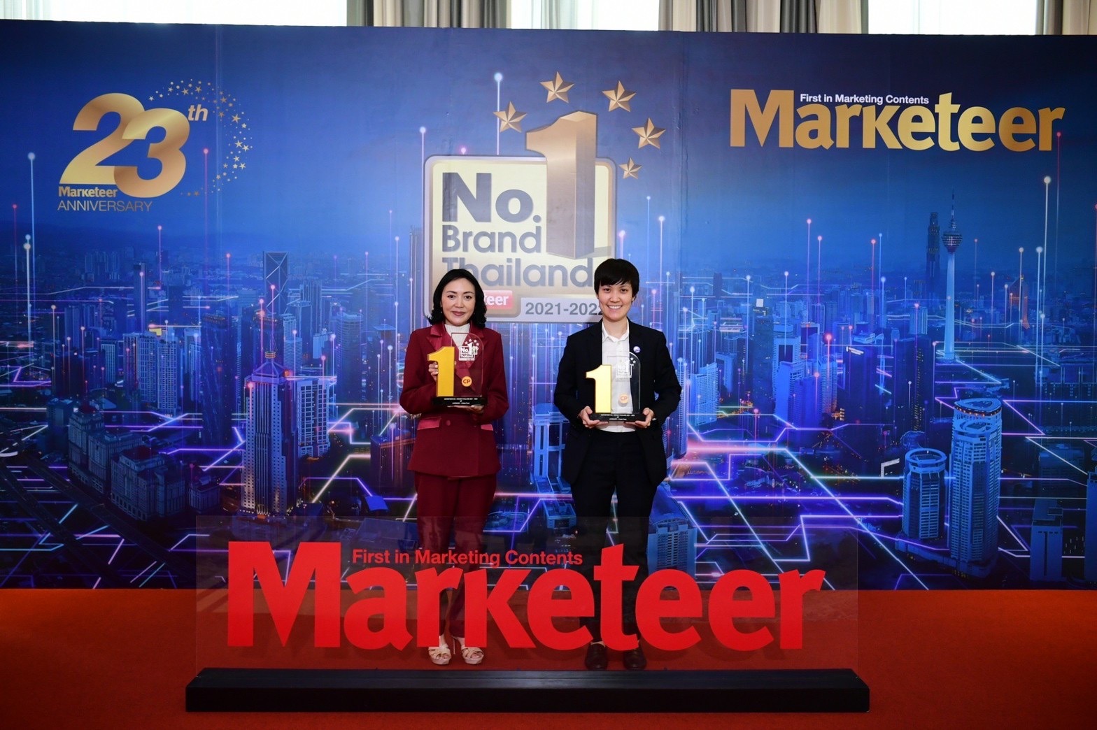 CPF คว้า 2 รางวัล No.1 Brand Thailand ที่ครองใจผู้บริโภค 2 ปีซ้อน CPF คว้า 2 รางวัล No.1 Brand Thailand ที่ครองใจผู้บริโภค 2 ปีซ้อน