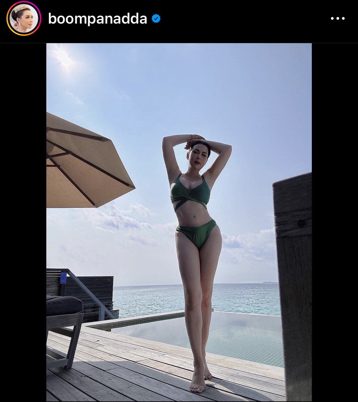 บุ๋ม ปนัดดา โชว์ของฝากจากมัลดีฟ ตื่นเต้นฉลาม 1.20 เมตร ว่ายวนรอบตัว!!