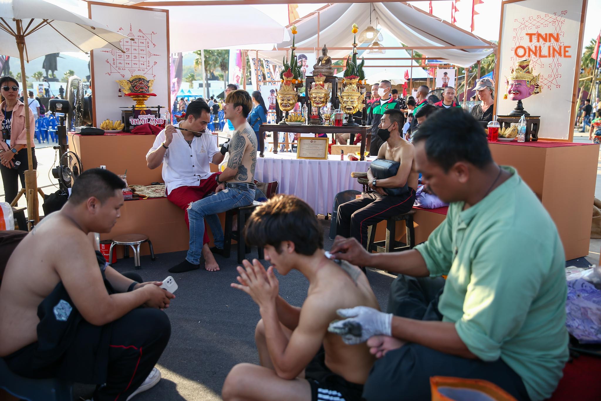 บัวขาวนำไหว้ครูในงาน  “Amazing Muaythai Festival” โชว์เอกลัษณ์มวยไทย สู่สายตาชาวโลก