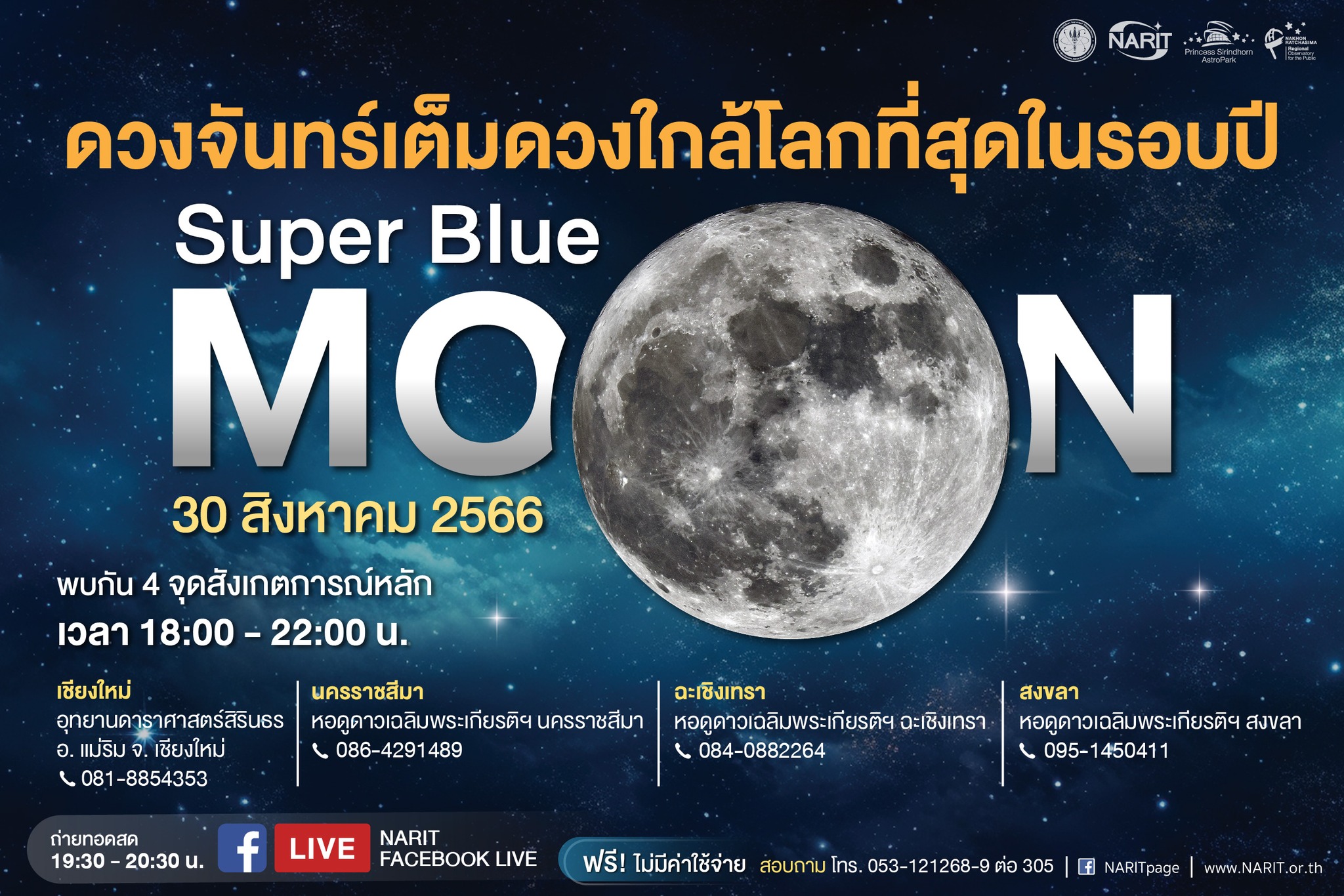 “ซูเปอร์บลูมูน” คืออะไร ? ปรากฏบนฟากฟ้าคืนนี้ ครั้งแรกในรอบ 3 ปี 