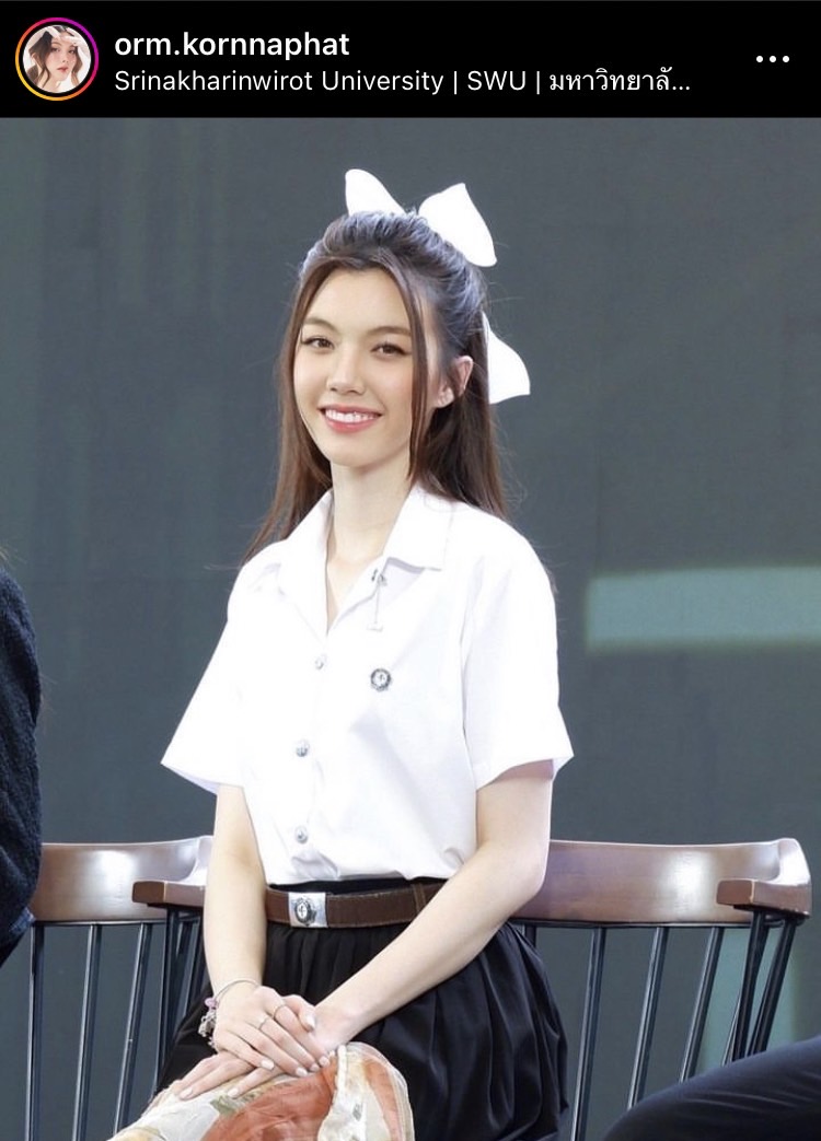 ลูกไม้หล่นไม่ไกลต้นจริงๆ ก้อย นฤมล อวดความสวย ออม กรณ์นภัส ในลุคชุดไทย