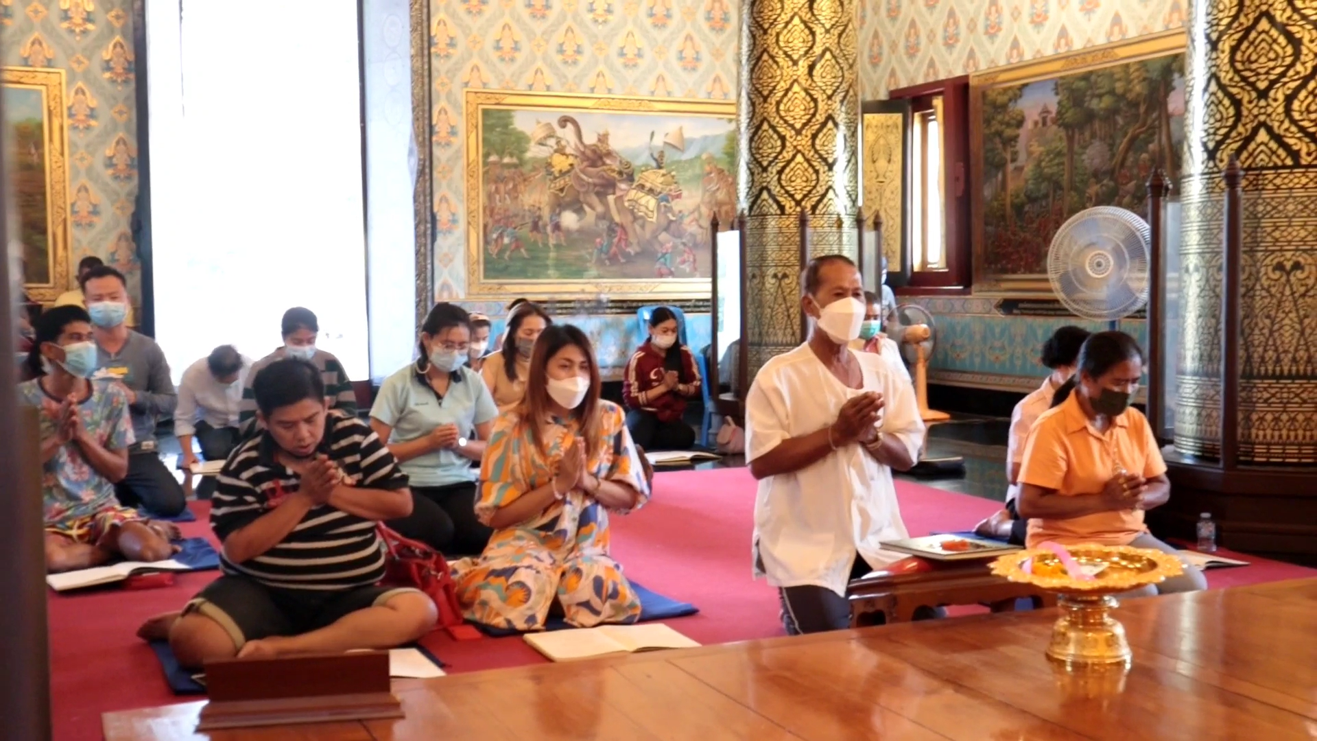พระสงฆ์พิษณุโลก นำพุทธศาสนิกชน สวดมนต์ถวายพระพรชัยมงคล แด่ เจ้าฟ้าพัชรกิติยาภาฯ พระสงฆ์พิษณุโลก นำพุทธศาสนิกชน สวดมนต์ถวายพระพรชัยมงคล แด่ เจ้าฟ้าพัชรกิติยาภาฯ