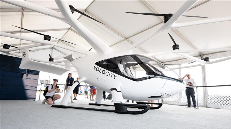 Volocopter เครื่องบิน eVTOL ลำแรกของโลกที่ขึ้นบินทดสอบในอเมริกาสำเร็จ